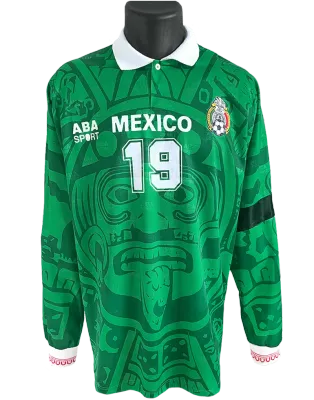 Collection Mexico 🇲🇽
1996/98 Home
Matchworn Ricardo Peláez 