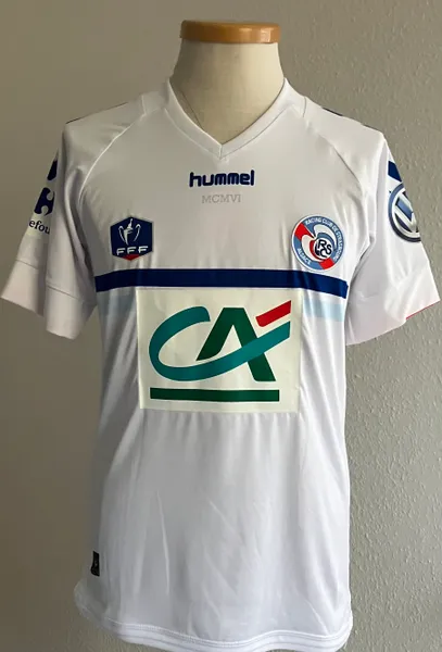RC Strasbourg Coupe de France M.Terrier #15 signed